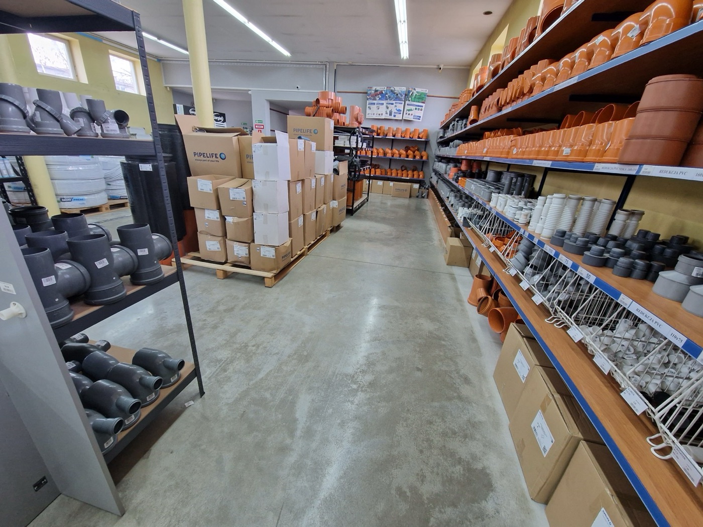 Armatura kanalizacyjna PVC