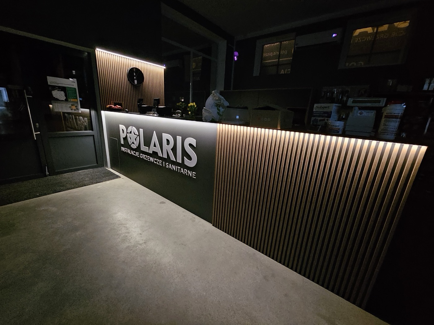 Lada sklepu Polaris w Piszu